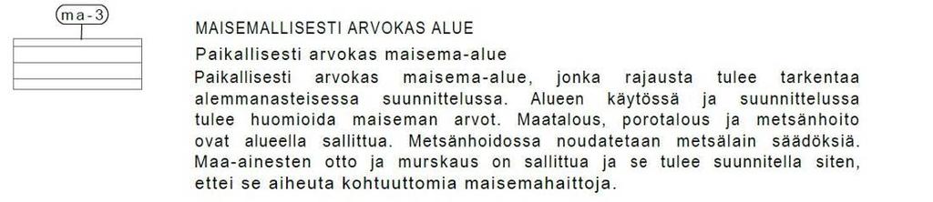 Kuva 13 Strategisen yleiskaavan kartta 2, maisema, kulttuuri ym ja sen