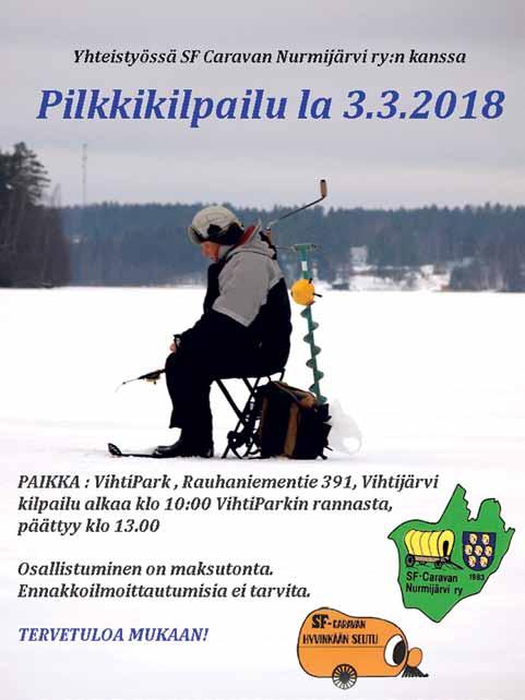 00, SFC VihtiParkissa Jäsenkorttien tarkastus ja kahvitarjoilu