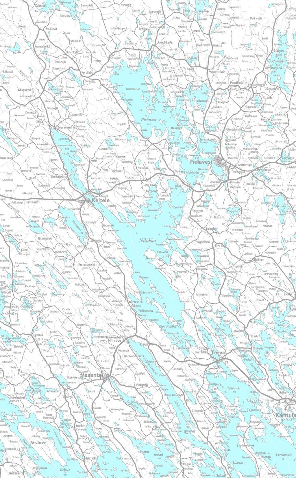 30 42 km km 38 km 26 20 k m 23 km km Heinä-Suvanto - Hetejärvi Valkeinen