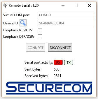 Using this feature, you can remotely change the device firmware through Internet connection. Select a new firmware file for device and automatically start the upload to the device.