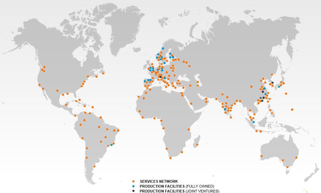 WÄRTSILÄ OYJ Moottoritehtaat: Vaasa Trieste 17,700 70 200