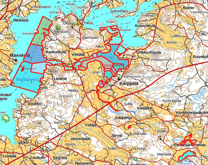 Kaikki vesialueet: Kiinteistötunnus osakaskunta Koolle kutsuja 790-429-876-1 Lielahden osakaskunta Petri Passi 790-420-876-1 Karkunkylän osakaskunta Tuomo Simula 790-420-876-3 Karkunkylän ok: