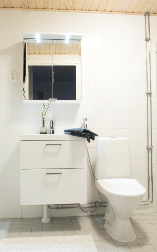 Kylpyhuoneen varusteet Peilikaappi Temal: Temalette TSL60Y 01 Mattavalkoinen Pesuallas
