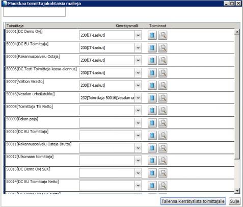 Yleensä käytetään Visma.net Approvalia. 4.2 