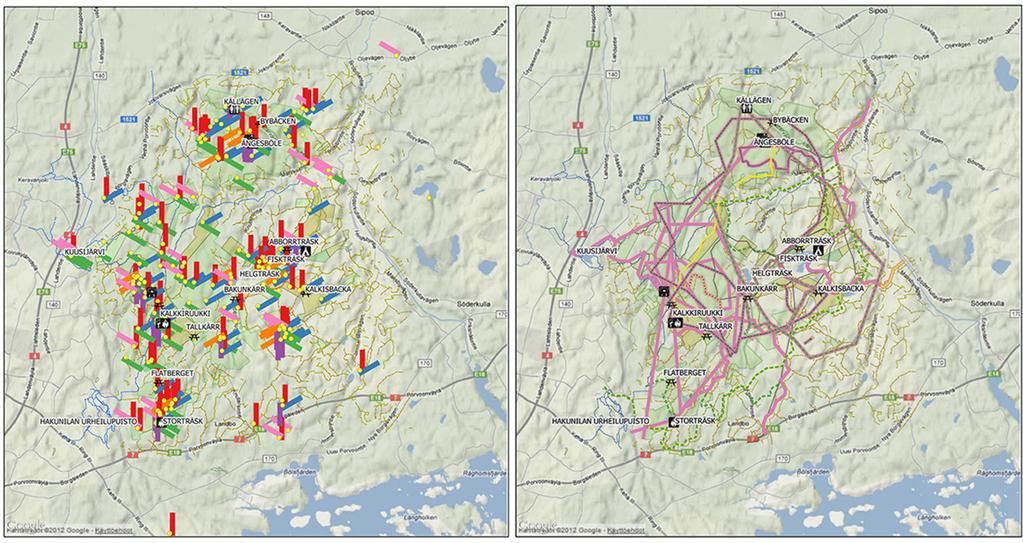 Maarit Kahila-Tani ja Marketta Kyttä nittelijat laativat hoito- ja käyttösuunnitelman, jossa huomioitiin kävijöiden toiveet.
