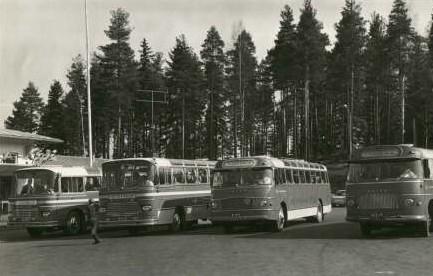 Kuva 5. Kalustoa 60-luvulta /2/ Tyytymättömyyden aiheitakin oli.