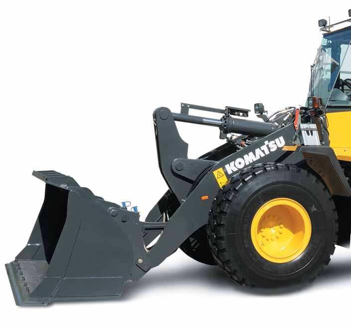 Yhdellä silmäyksellä Monikäyttöinen Komatsu WA250PZ-6 pyöräkuormaaja on erinomainen tehon, mukavuuden ja käyttövarmuuden yhdistelmä.