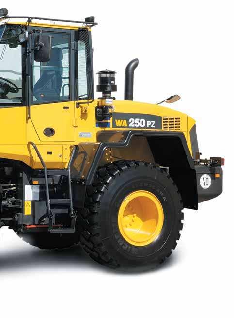 WA250PZ-6 MOOTTORITEHO 104 kw / 139 hv @ 2.