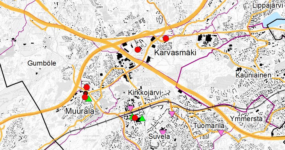 Alueelle saa sijoittaa myös hotellin sekä ravintola-, julkisia ja yksityisiä palvelu-, kokoonsutmis-, opetus- ja toimistotiloja.