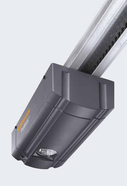 ProMatic on edullinen ja silti erittäin laadukas vaihtoehto VUODEN takuu Vakiovarusteena 4-painikkeinen kauko-ohjain HS 4 BS Säädettävä ilmastointiaukko Oven automaattinen lukitus LED-valaistus
