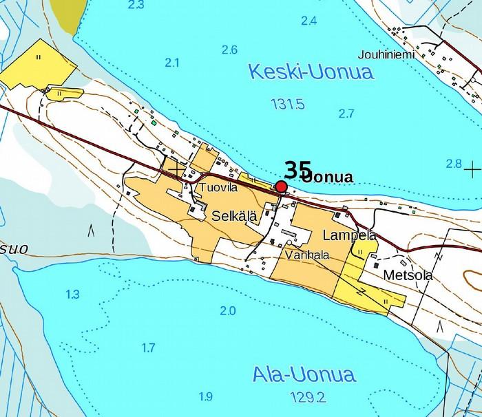Mustakallio inventointi 969 Kuvaus: n kuvaus: Asuinpaikka sijaitsee Kaihlasen järven lounaispuolella, Pöppölän talosta luoteeseen olevalla pellolla.