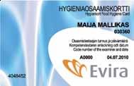 4.- 26.4.2018 Mänttä 5.2., 12.2. ja 3.-4.4.2018 Tampere 10.-11.4.2018 Kortti voimassa 3 vuotta + päivityskoulutuksen jälkeen 3 vuotta (EAI ja EAII on mahdollista päivittää osallistumalla ko.