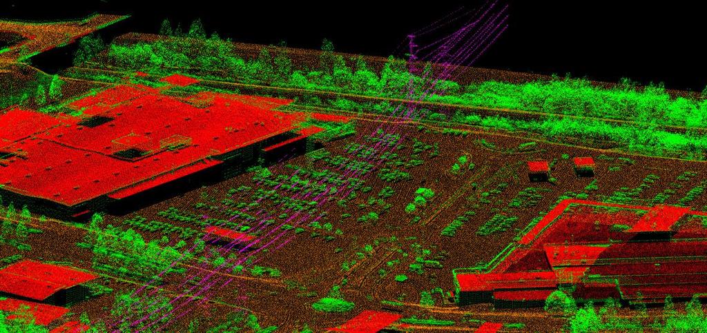 6 Kuva 3. Luokiteltu pistepilviaineisto [11]. Maalaserkeilain muistuttaa takymetriä, ja sillä voidaan mitata nopeasti lasersäteiden avulla etäisyyksiä ja suuntia.