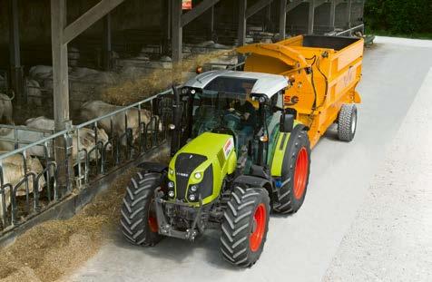 ARION 400 -traktorilla olet parhaiten varustautunut kaikkiin töihin.