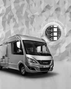 Vakiovarusteet Hymermobil B-Klasse SL Varustepaketti Hymermobil B-Klasse SL Ajoneuvoalusta Fiat Ducato Maxi Multijet 96 KW/ 130, 6 SLC-alusta (Super Light -alusta / kevytrakennealusta)