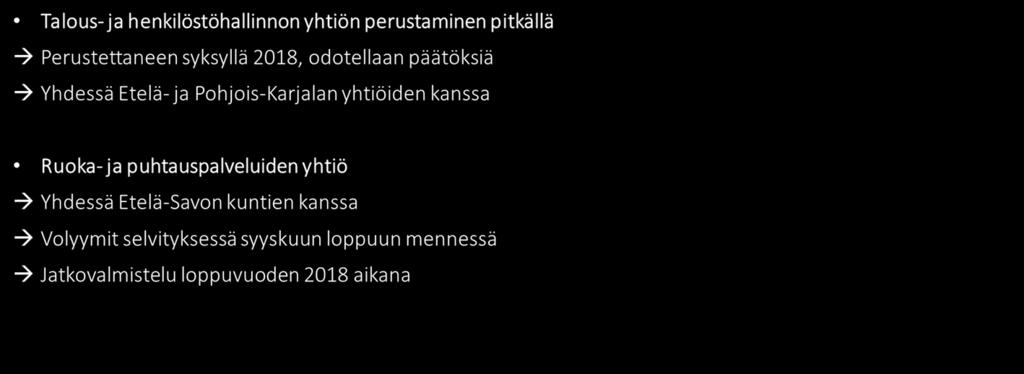 Maakunnan tarkastuslautakunta Maakuntavaalilautakunta Nuorisovaltuusto Etelä-Savon maakuntakonserni Maakuntavaltuusto 59 jäsentä Maakuntahallitus Maakuntajohtaja Maakunnan muut luottamushenkilöelimet