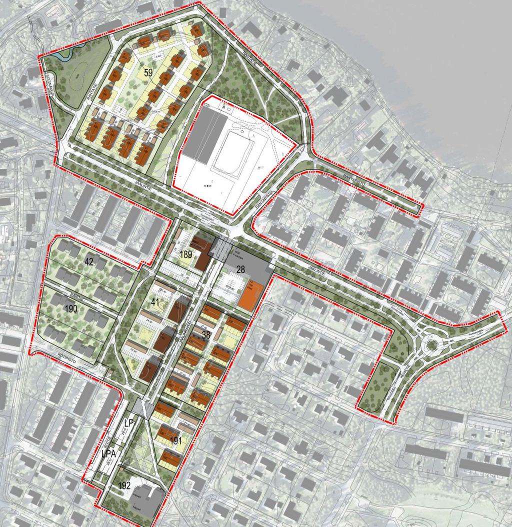 JÄÄLIN KESKUKSEN ASEMAKAAVAMUUTOS: Asemakaavamuutos käynnistettiin 11.10.