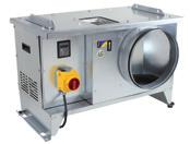 SVE/PLUS/EW/CPC Matalan melutason automaattikäyttöön tarkoitetut kanaviin asennettavat rivipoistotuulettimet, jotka on asennettu 40 mm ääntä vaimentavaan akustiseen koteloon, jossa on jatkuva paineen