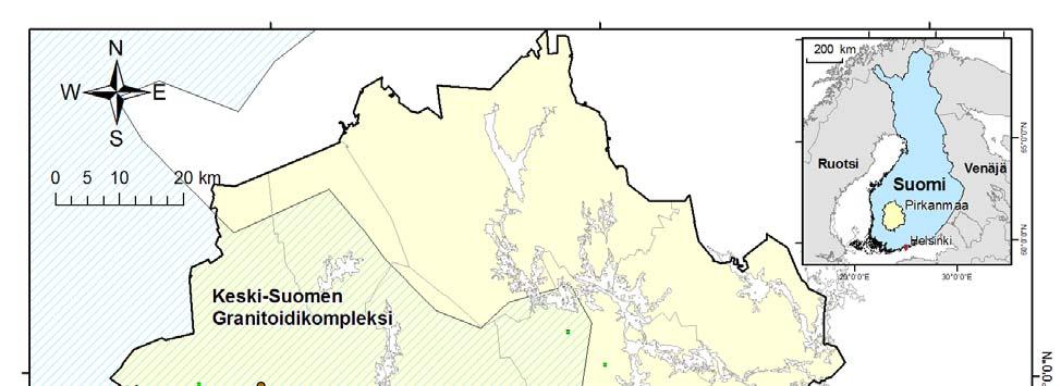 Taajamien geokemialliset kartoitus- ja tutkimusmenetelmät 10 Kuva 3.