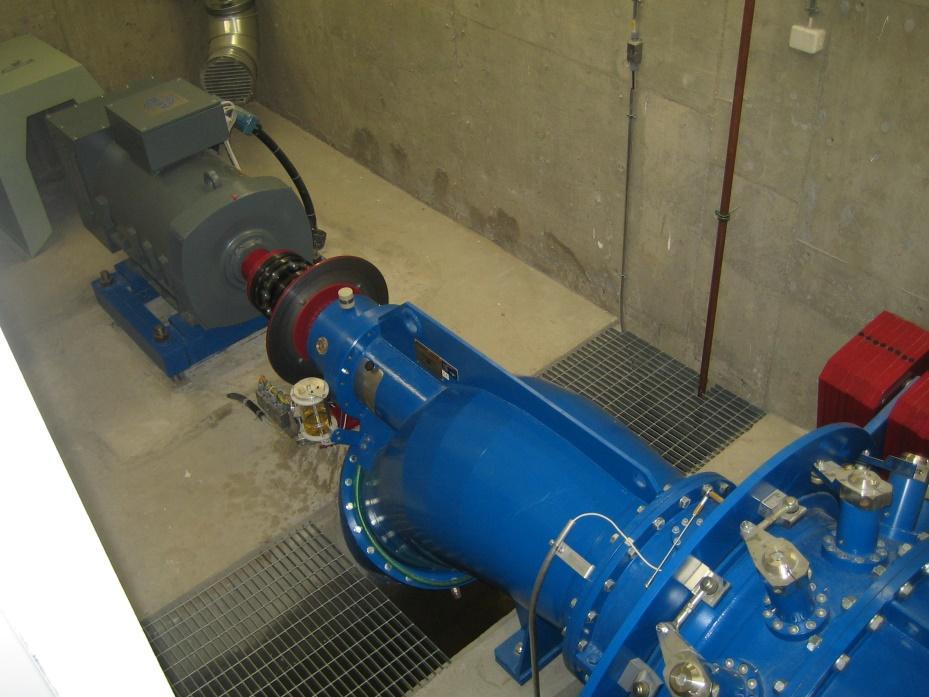 MYLLYKOSKI Mannilan Kartano Laukaa Rakennusvuosi: 2006 Turpiini: Hydrohrom SK600 HH Juksupyörä: 600 mm Turpiinin pyörimisnopeus: 750 1/min