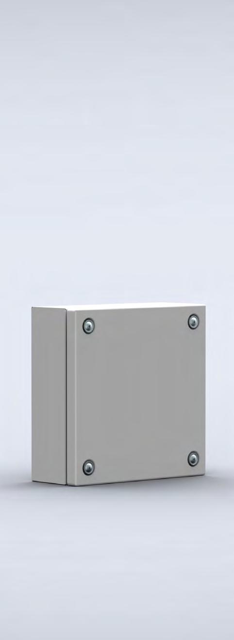 Enclosure, STB, Riviliitinkotelo, teräs,, Riviliitinkotelo, teräs, STB floor standing, mild steel, combinable, single door, Enclosure, floor standing, mild steel, combinable, single door
