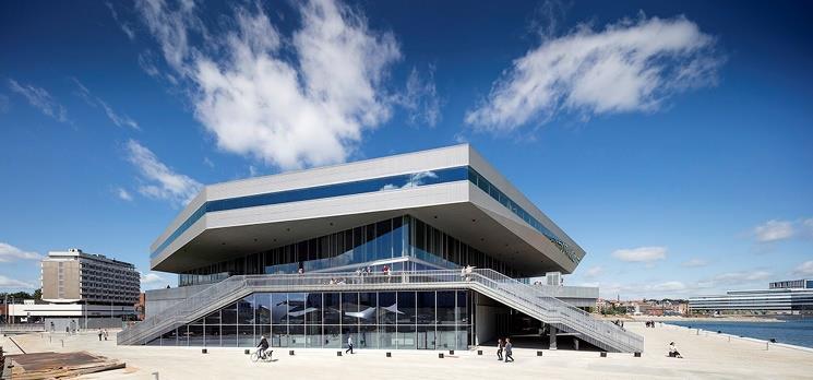 Dokk1, Raamatukogu ja kodanikuteenused, Aarhus, Taani (1 - faktid) Asutatud, ehitatud: 2015 Pind: 30 000 m 2 Külastajaid