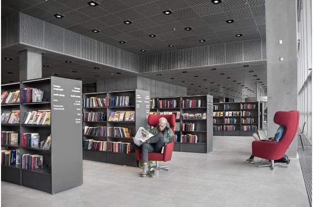 Dokk1, Raamatukogu ja kodanikuteenused, Aarhus, Taani