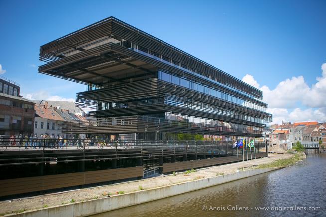 Genti raamatukogu De Krook, Belgia (1 - faktid) Asutatud, ehitatud: 2017 Pind: 18 000 m 2