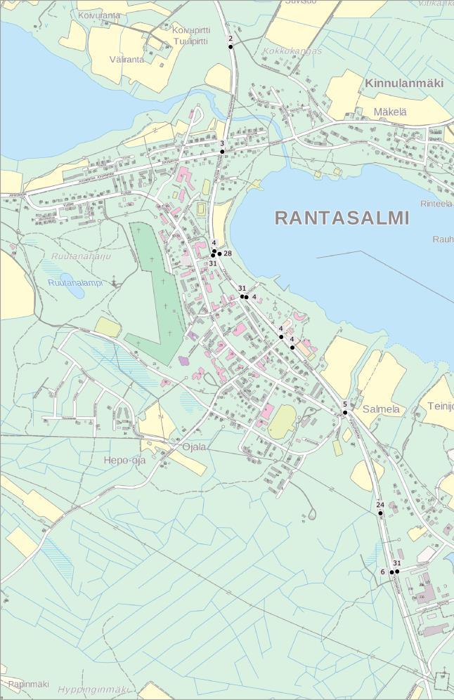 Liikenneturvallisuussuunnitelmassa 2018 esitetyt tarpeet 24. Mt 464 (Parkumäentie), Tornadon liittymä Selvitetään pimeän aikaan onko valaistuksen parantamiseen tarvetta. [1. KIIREELLISYYSLUOKKA] 6.