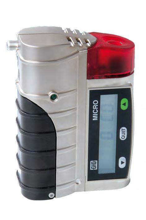 KAASUMITTARIT Yhden kaasun mittari Micro IV Kaasumittari Micro IV Yhden kaasun mittari myrkyllisille kaasuille, vedylle ja hapelle.