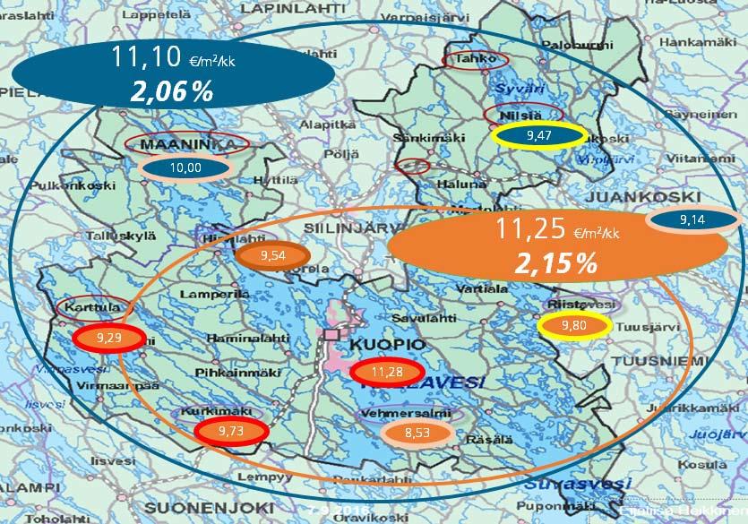 Niitä kustannuksia, joihin jokainen voi asumisellaan vaikuttaa, mutta joita ei tasata ovat esimerkiksi lämmitys, sähkö, vesi, jätehuolto ja kiinteistöjen korjaus.