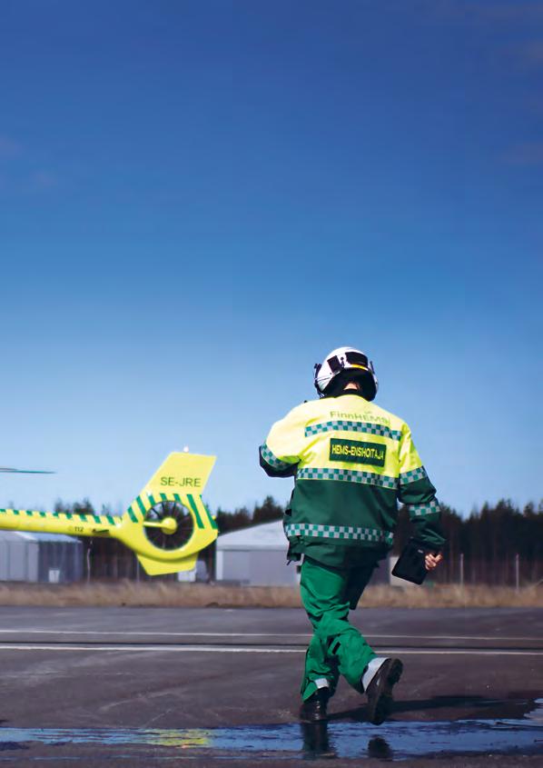 OPERATIIVINEN TOIMINTA man nopeasti. Tällaisia ovat esimerkiksi aivoverenkiertohäiriöpotilaat, jotka on saatava sairaalaan mahdollisimman pian esimerkiksi liuotushoitoa tai leikkausta varten.