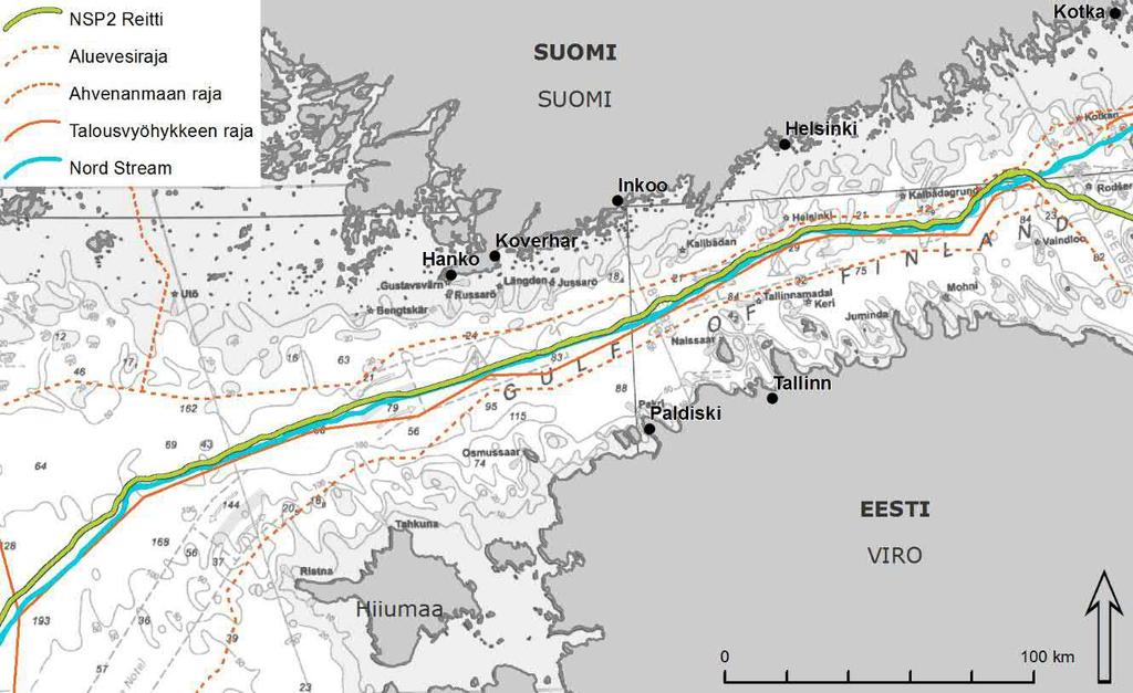 Neljännesvuosiraportti Q2 2018 PO 17-5149 W-PE-EMO-PFI-RQU-892-RQU218FI-04 4/20 1 Johdanto Tämä raportti esittelee Nord Stream 2 kaasuputken rakentamisenaikaisen ympäristötarkkailun ja teknisen