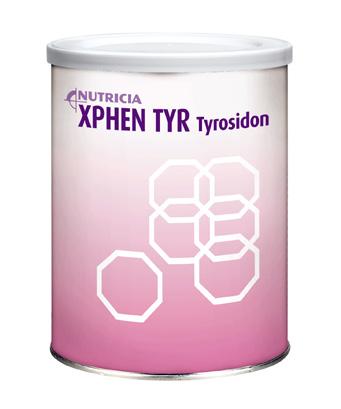 Tyrosinemia (TYR) XPHEN TYR Maxamum Yli 8-vuotiaille lapsille ja aikuisille Tilattavissa Nutricia Medical Oy:n toimistosta Pakkauskoko: 500 g Aminohappopohjainen proteiinilisä tyrosinemian
