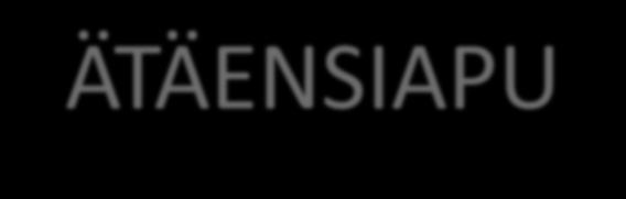 Kyllä Ei HÄTÄENSIAPU HYPOTERMISELLE Siirrä uhri varoen pois kylmästä ja viimasta Liikkuuko uhri?