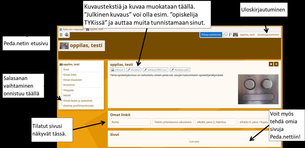 Opiskelijan ohje Peda.netin käyttöön Töölön yhteiskoulun aikuislukio käyttää oppimisympäristönä Peda.net -sivustoa. Peda.net on Jyväskylän yliopiston palvelu. Se on yksityishenkilöille ilmainen.