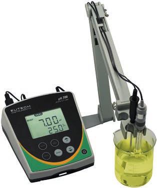 Eutech ph 700 virtajohdolla PH/MV-REDOX-ORP/LÄMPÖTILA Mediqin tuotenumero 1701394 Eutech ph 700, sis.