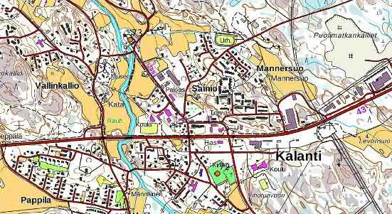 72. Kalannin kirkko Keski-Pohjanmaan ArkeologiaPalvelu Uusikaupunki Kalanti osayleiskaava 2017 Osa 2 80 Mj-rekisteri 1000014865 TM35-lehtijako L3244R Laji kiinteä muinaisjäännös Vanha yleislehtijako