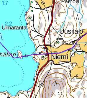 Kalannin kirkolta 10,8 km etelälounaaseen Ajoitustarkenne uusi aika Inventointimenetelmät pintahavainnointi Karttalähde Isojakokartta 1771 Aiemmat löydöt Inventointi 2017: Puron mutkan