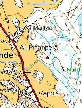 2. Vähäniityntausta Keski-Pohjanmaan ArkeologiaPalvelu Uusikaupunki Kalanti osayleiskaava 2017 Osa 2 6 Mj-rekisteri 895010019 TM35-lehtijako L3243R Laji kiinteä muinaisjäännös Vanha yleislehtijako