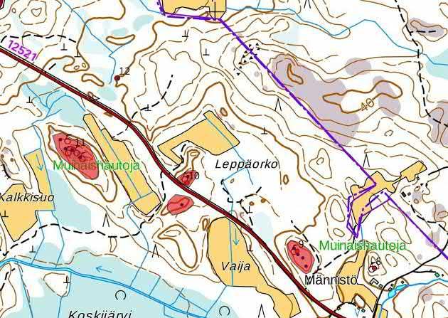 8. nimeämätön Keski-Pohjanmaan ArkeologiaPalvelu Uusikaupunki Kalanti osayleiskaava 2017 Osa 2 12 Mj-rekisteri 895010001 TM35-lehtijako L3421L Laji (mahdollinen muinaisjäännös) Vanha yleislehtijako