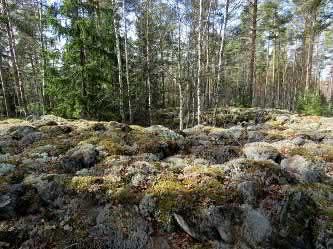 pronssikausi Etäisyystieto Kalannin kirkolta 10,5 km itäkaakkoon Ajoitustarkenne Inventointimenetelmät pintahavainnointi Aiemmat löydöt 1880 inventointi K. Killinen 1896 inv T. Schvindt, & H.