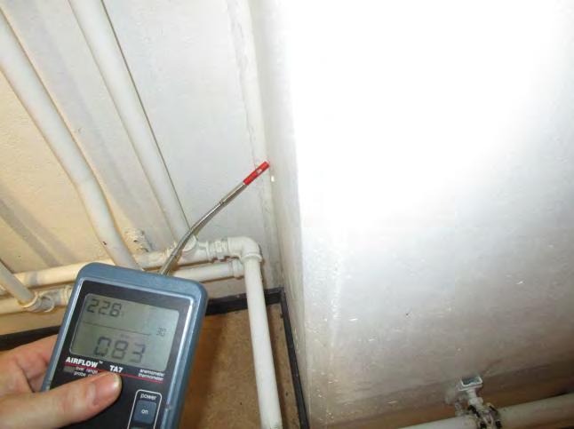 paikallistamiseksi thermoanemometrillä ja