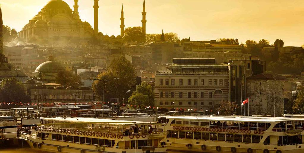 Suuri Turkin kiertomatka Ihastu Istanbulin upeisiin