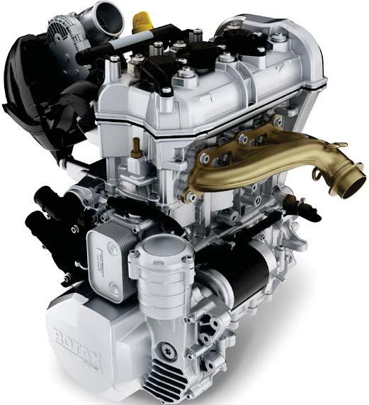 ROTAX 600 ACE on polttoainetaloudellisin koskaan valmistettu moottorikelkan moottori.