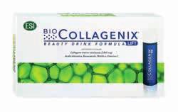 Bio-Collagenix on gluteeniton, laktoositon eikä sisällä keinotekoisia värejä tai aromiaineita. 10x30 ml 39,90 (ovh.