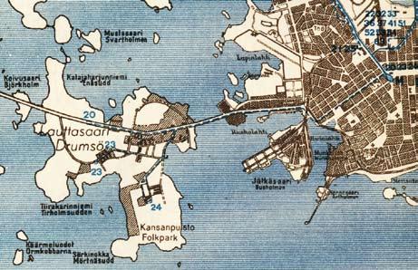 Kun Jorvaksentie päätettiin rakentaa Lauttasaaren läpi, merkitsi se samalla myös kauan kaivatun siltayhteyden saamista Lauttasaaren ja Salmisaaren välille ja tämä taas mahdollisti
