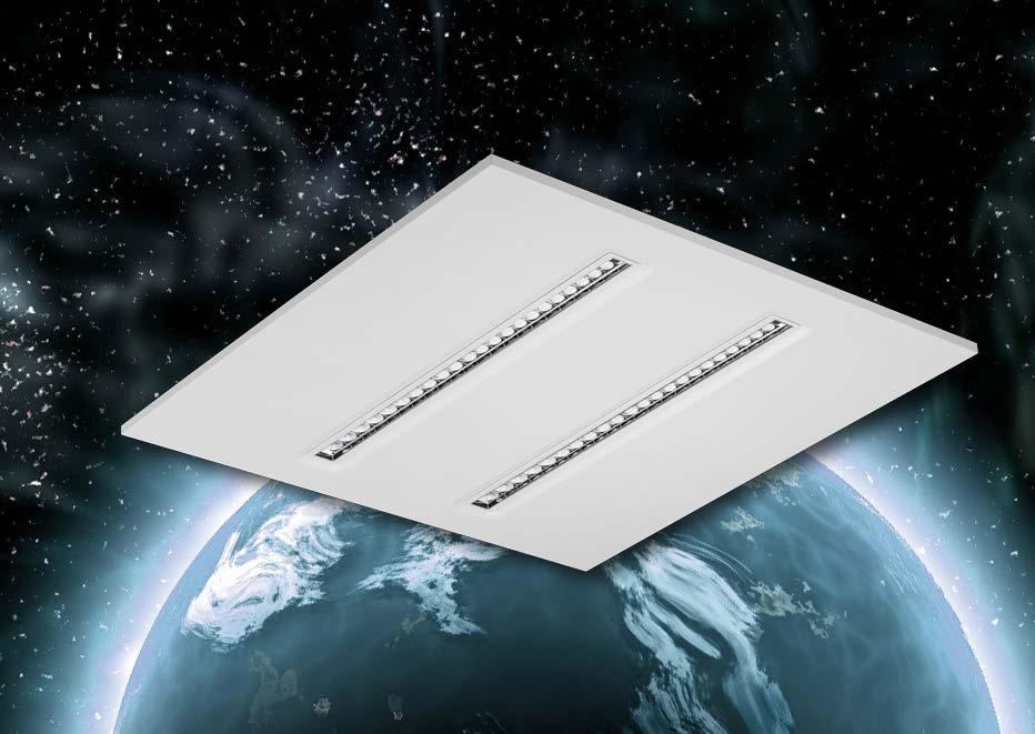 LED-PANEELIT Slimline Square UGR UB Slimline LED-paneelivalaisimet ovat markkinoiden uusin, kirkkain, ja innovaatisin led-paneelivalaistuksen muoto.