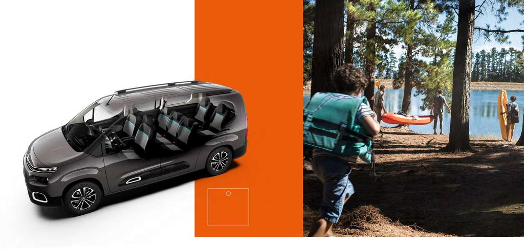 KAKSI PITUUTTA MOLEMMISSA 7 PAIKKAA KAIKKI YHDESSÄ MATKAAN Uusi Citroën Berlingo on nyt saatavana kahtena eri versiona: M ja XL.