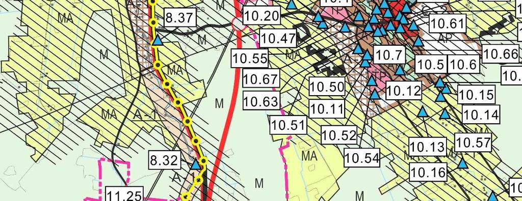 MAA- JA METSÄTALOUSVALTAINEN ALUE voidaan sijoittaa maa- ja metsätalouteen tai muuhun alueelle soveltuvaan elinkeinotoimintaan liittyviä asuinrakennuksia.